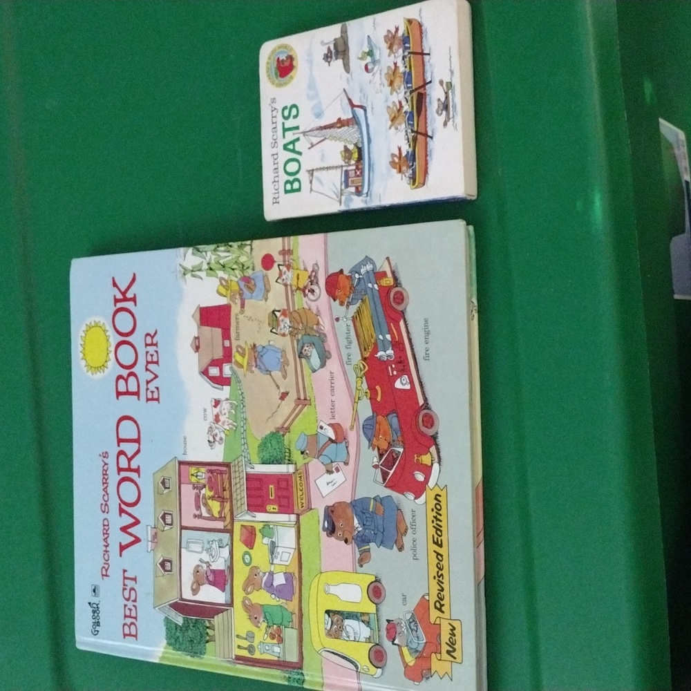 Two Richard Scarry Books